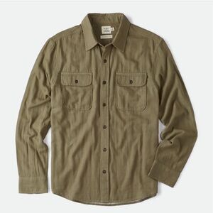 Brand new Flint and Tinder gauze shirt Olive size Medium